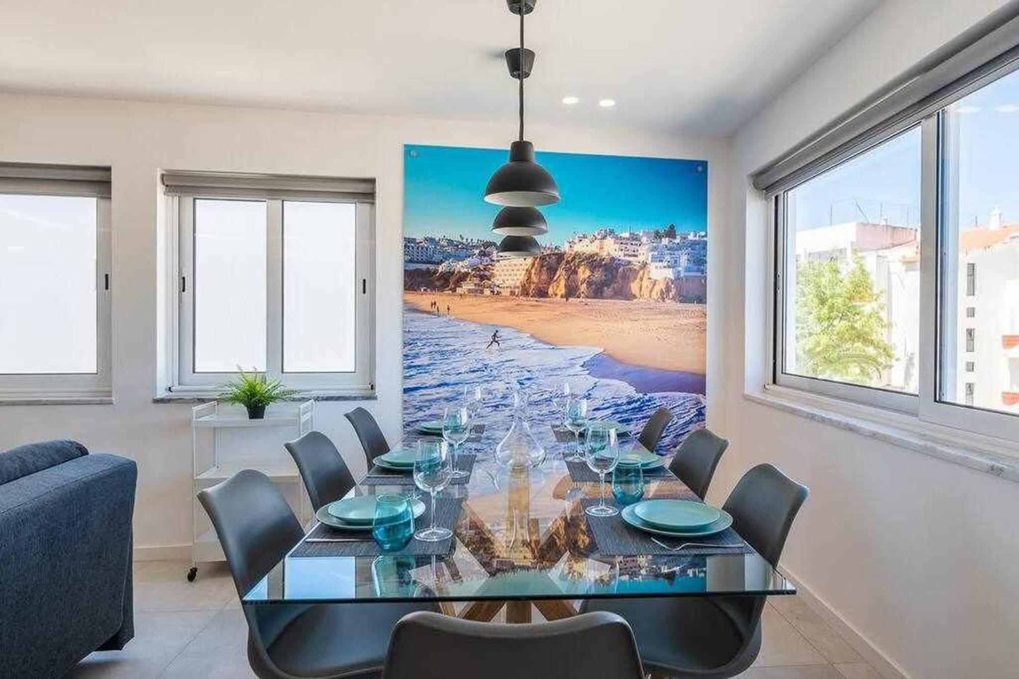 Central Town 2-Bedroom Apartment Αλμπουφέιρα Εξωτερικό φωτογραφία